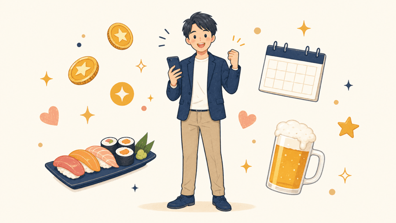 GOKURO で幹事手当を受け取る幹事のイメージ